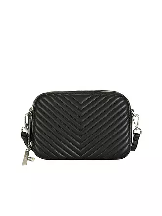 LES VISIONNAIRES | Borsa in pelle - Mini Bag LOLA QUILTING | schwarz